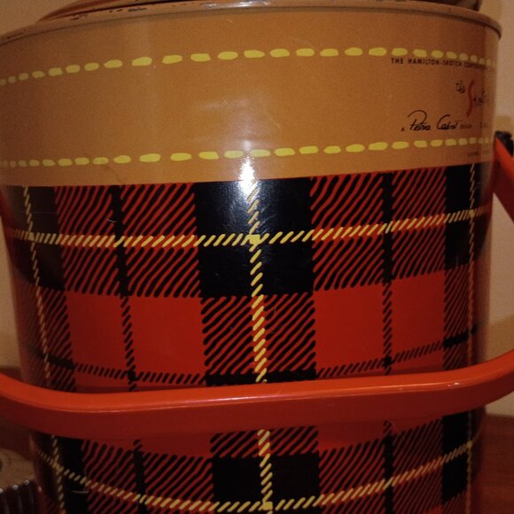 1950s 2 Gal. SKOTCH KOOLER Petra Cabot Design Classic Plaid - Picture 14 of 14